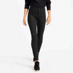Everlane | Black The High Rise Skinny Jeans Size 8